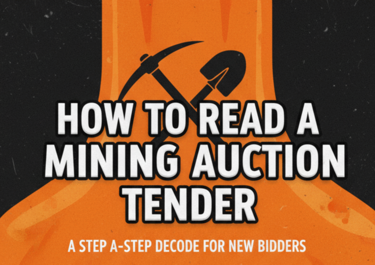 How to Read a Mining Auction Tender: A Step-by-Step Decode for New Bidders